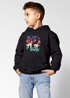 Kinder Hoodie Jungen Mädchen BMX Bike Wheelie Stunt Motiv Fahrradfahrer Geschenk für Jungen Mädchen Moonworks®preview