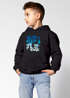 Kinder Hoodie Jungen Mädchen BMX Bike Wheelie Stunt Motiv Fahrradfahrer Geschenk für Jungen Mädchen Moonworks®preview