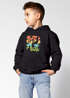 Kinder Hoodie Jungen Mädchen BMX Bike Wheelie Stunt Motiv Fahrradfahrer Geschenk für Jungen Mädchen Moonworks®preview