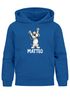 Kinder Hoodie Jungen Mädchen – personalisierter Kapuzenpullover mit süßem Hunde Motiv und eigenem Namen – Geschenk zum Geburtstag, Tiermotiv Pullover für Kinder SpecialMe®preview