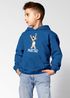 Kinder Hoodie Jungen Mädchen – personalisierter Kapuzenpullover mit süßem Hunde Motiv und eigenem Namen – Geschenk zum Geburtstag, Tiermotiv Pullover für Kinder SpecialMe®preview