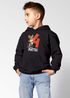 Kinder Hoodie Jungen Mädchen – personalisierter Karate Maus Pullover mit süßem Maus Motiv eigenem Namen und Alter – Geschenk zum Geburtstag, Tiermotiv Pullover für Kinder SpecialMe®preview