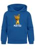 Kinder Hoodie Jungen Mädchen – personalisierter Löwen Pullover mit süßem Löwen Motiv und eigenem Namen – Geschenk zum Geburtstag, Tiermotiv Pullover für Kinder SpecialMe®preview