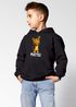 Kinder Hoodie Jungen Mädchen – personalisierter Löwen Pullover mit süßem Löwen Motiv und eigenem Namen – Geschenk zum Geburtstag, Tiermotiv Pullover für Kinder SpecialMe®preview