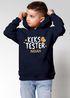 Kinder Hoodie Jungen mit Namen Design Kekstester Cookie Monster personalisierte Kapuzenpulli Spruch Lustig Jungengeschenke Moonworks®preview