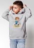 Kinder Hoodie Jungen mit Namen Geschenk Fussball Comicfigur personalisierte Jungengeschenke Geschenkidee Fussballfan Moonworks®preview