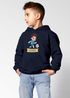 Kinder Hoodie Jungen mit Namen Geschenk Fussball Comicfigur personalisierte Jungengeschenke Geschenkidee Fussballfan Moonworks®preview