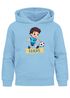 Kinder Hoodie Jungen mit Namen Geschenk Fussball Comicfigur personalisierte Jungengeschenke Geschenkidee Fussballfan Moonworks®preview