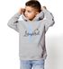 Kinder Hoodie Jungen Monogramm Buchstabe personalisierte Jungengeschenke mit Namen Initiale SpecialMe®preview