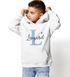 Kinder Hoodie Jungen Monogramm Buchstabe personalisierte Jungengeschenke mit Namen Initiale SpecialMe®preview