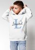 Kinder Hoodie Jungen Monogramm Buchstabe personalisierte Jungengeschenke mit Namen Initiale SpecialMe®preview