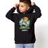 Kinder Hoodie Jungen personalisiert Wunschname Fußball Sport Geschenk für Fußballspieler SpecialMe®preview