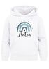 Kinder Hoodie Jungen Regenbogen Aufdruck Wunschname personalisierte Jungengeschenke mit Namen SpecialMe®preview