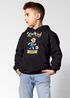 Kinder Hoodie Jungen Schriftzug Schulkind Dinosaurier Raumfahrt Sport Geschenke zur Einschulung personalisiert Schulanfänger 2025 SpecialMe®preview