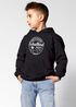 Kinder Hoodie Jungen Schulkind 2025 Einschulung personalisiert Name und Einschulungsjahr Geschenkidee Schulanfänger Moonworks®preview
