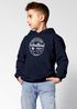Kinder Hoodie Jungen Schulkind 2025 Einschulung personalisiert Name und Einschulungsjahr Geschenkidee Schulanfänger Moonworks®preview