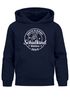 Kinder Hoodie Jungen Schulkind 2025 Einschulung personalisiert Name und Einschulungsjahr Geschenkidee Schulanfänger Moonworks®preview