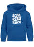 Kinder Hoodie Jungen Schulkind 2025 Geschenkidee Einschulung Typo Schriftzug  personalisiert mit Jahreszahl Jungengeschenke Moonworks®preview