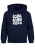 Kinder Hoodie Jungen Schulkind 2025 Geschenkidee Einschulung Typo Schriftzug  personalisiert mit Jahreszahl Jungengeschenke Moonworks®preview