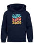 Kinder Hoodie Jungen Schulkind 2025 Geschenkidee Einschulung Typo Schriftzug  personalisiert mit Jahreszahl Jungengeschenke Moonworks®preview