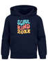 Kinder Hoodie Jungen Schulkind 2025 Geschenkidee Einschulung Typo Schriftzug  personalisiert mit Jahreszahl Jungengeschenke Moonworks®preview