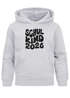 Kinder Hoodie Jungen Schulkind 2025 Geschenkidee Einschulung Typo Schriftzug  personalisiert mit Jahreszahl Jungengeschenke Moonworks®preview