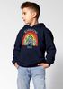 Kinder Hoodie Jungen Schulkind 2025 personalisierte Geschenke zur Einschulung Regenbogen mit Namen und Jahreszahl SpecialMe®preview
