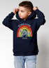 Kinder Hoodie Jungen Schulkind 2026 personalisierte Geschenke zur Einschulung Regenbogen mit Namen und Jahreszahl SpecialMe®preview