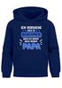 Kinder Hoodie Jungen Spruch lustig Ich versuche mich zu benehmen Jungengeschenke Moonworks®preview