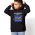 Kinder Hoodie Jungen Spruch lustig Ich versuche mich zu benehmen Jungengeschenke Moonworks®preview