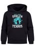 Kinder Hoodie Jungen Tennis Sport Hobby Spruch Coole Jungs Geschenk Tennisspieler Moonworks®preview