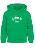 Kinder Hoodie Jungen Traktor Trekker Aufdruck Print personalisiert mit Name SpecialMe®preview