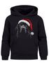 Kinder Hoodie Jungen Weihnnachten Santa Hund Xmas Outfit Lustig Aufdruclk Tiermotiv Moonworks®preview