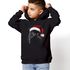 Kinder Hoodie Jungen Weihnnachten Santa Katze Xmas Outfit Lustig Aufdruclk Tiermotiv Moonworks®preview