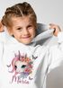 Kinder Hoodie Mädchen Einhorn Wunschname personalisierte Mädchengeschenke mit Namen SpecialMe®preview