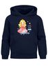 Kinder Hoodie Mädchen Einschulung Geschenkidee Aufdruck Fee, Balett Tänzerin Prinzessin Schriftzug Schulkind 2025 Wunschname SpecialMe®preview