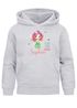 Kinder Hoodie Mädchen Einschulung Geschenkidee Aufdruck Fee, Balett Tänzerin Prinzessin Schriftzug Schulkind 2025 Wunschname SpecialMe®preview
