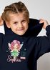 Kinder Hoodie Mädchen Einschulung Geschenkidee Aufdruck Fee, Balett Tänzerin Prinzessin Schriftzug Schulkind 2025 Wunschname SpecialMe®preview