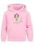 Kinder Hoodie Mädchen Einschulung Geschenkidee Aufdruck Fee, Balett Tänzerin Prinzessin Schriftzug Schulkind 2025 Wunschname SpecialMe®preview