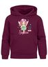 Kinder Hoodie Mädchen Einschulung Geschenkidee Aufdruck Fee, Balett Tänzerin Prinzessin Schriftzug Schulkind 2025 Wunschname SpecialMe®preview