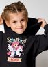 Kinder Hoodie Mädchen Einschulung Schulkind 2025 Pferde-Design personalisierte Geschenke zur Einschulung mit Namen SpecialMe®preview