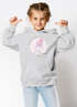 Kinder Hoodie Mädchen Geschenkidee Einschulung Schultüte-Grafik mit Name personalisiert Schriftzug Endlich Schulkind 2026 SpecialMe®preview