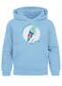 Kinder Hoodie Mädchen Geschenkidee Einschulung Schultüte-Grafik mit Name personalisiert Schriftzug Endlich Schulkind 2026 SpecialMe®preview