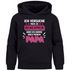 Kinder Hoodie Mädchen Komme nach meinem Papa Spruch Lustig Kapuzenpulli Bedruckt Moonworks®preview