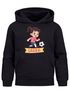 Kinder Hoodie Mädchen mit Namen personalisiert | Ballerina Design | Grafik Print Comic Stil | Namensgeschenk Hobby Tanzen Moonworks®preview