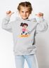 Kinder Hoodie Mädchen mit Namen personalisiert | Ballerina Design | Grafik Print Comic Stil | Namensgeschenk Hobby Tanzen Moonworks®preview