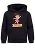 Kinder Hoodie Mädchen mit Namen undFußball Design | Grafik Print im Comicstil| Mädchengeschenk personalisiert Moonworks®preview