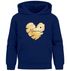 Kinder Hoodie Mädchen mitAufdruck Herzmotiv mit Wunschname Namensgeschenk SpecialMe®preview