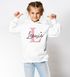 Kinder Hoodie Mädchen Monogramm Buchstabe personalisierte Mädchengeschenke mit Namen Initiale SpecialMe®preview