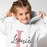 Kinder Hoodie Mädchen Monogramm Buchstabe personalisierte Mädchengeschenke mit Namen Initiale SpecialMe®preview